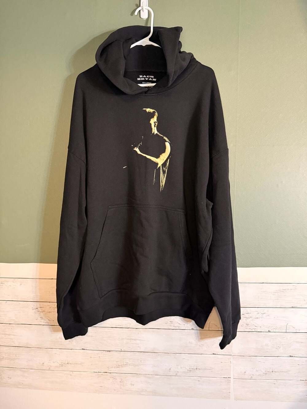 Zach Bryan Notre Dame Stadium Tour 2025 Concert Hoodie XX-Large Black